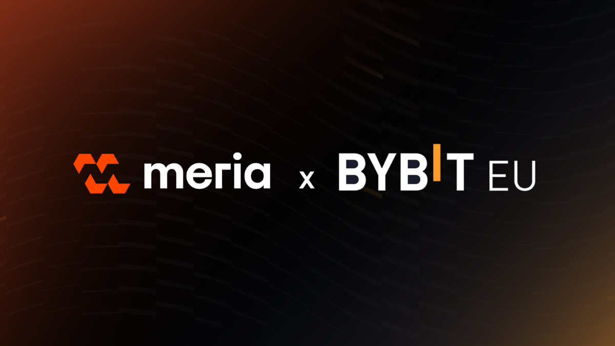 Meria devient le partenaire staking de Bybit EU