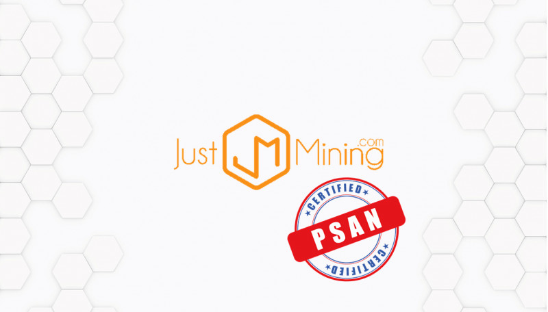 Just Mining obtient l'enregistrement PSAN