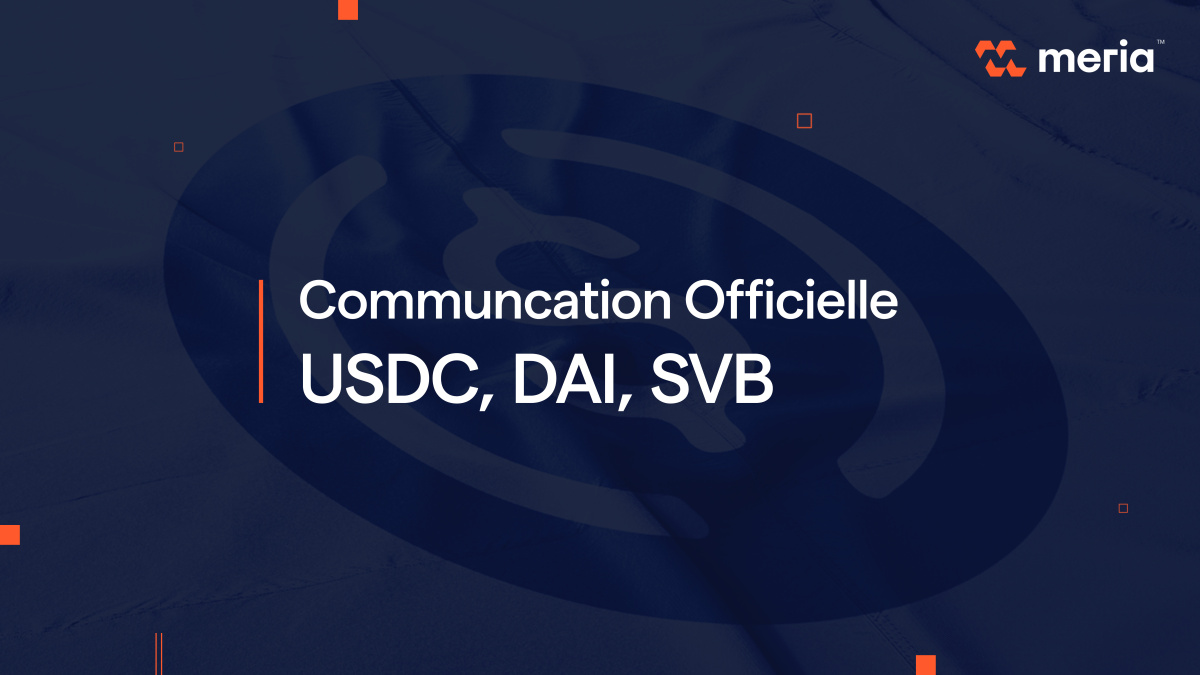 COMMUNICATION SUR LA SITUATION USDC
