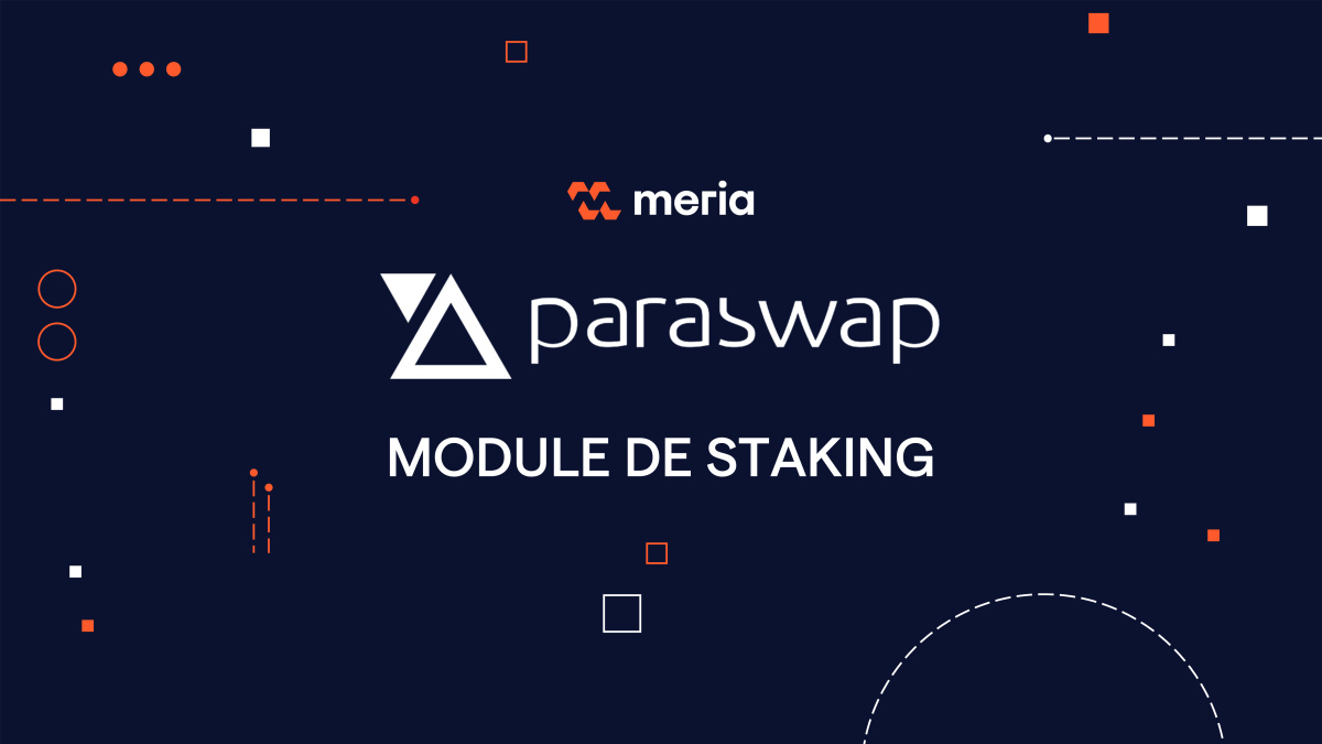 Découvrez le module de staking Paraswap