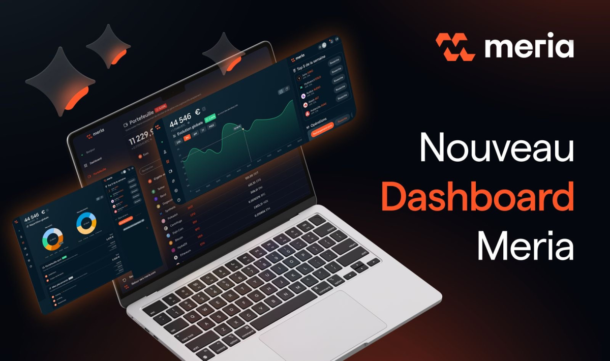 Nouveau dashboard Meria : Présentation complète