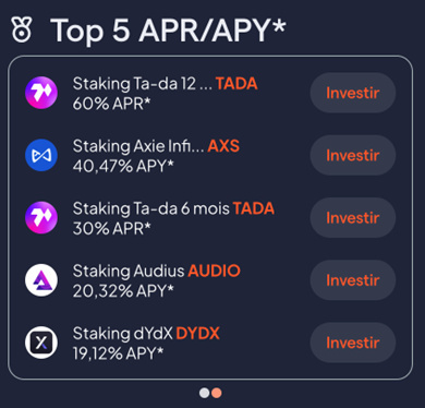 top 5 staking Meria