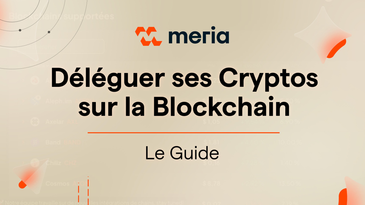 Déléguer ses Cryptomonnaies sur la Blockchain | Tout Comprendre