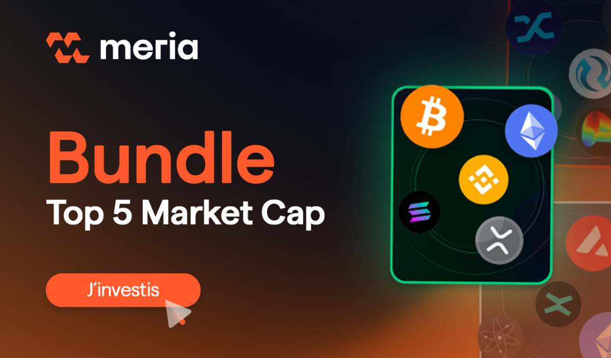 Bundle Top 5 : Investissez dans le top 5 des cryptomonnaies par Market Cap