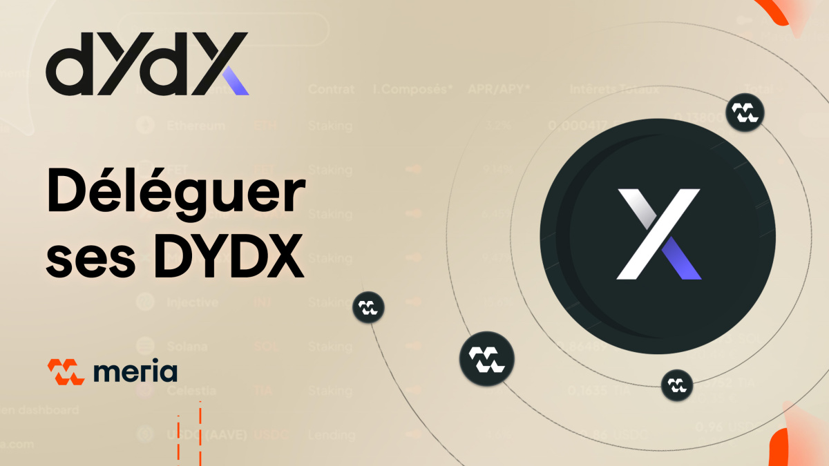 Tutoriel - Déléguez vos tokens DYDX depuis votre wallet Keplr