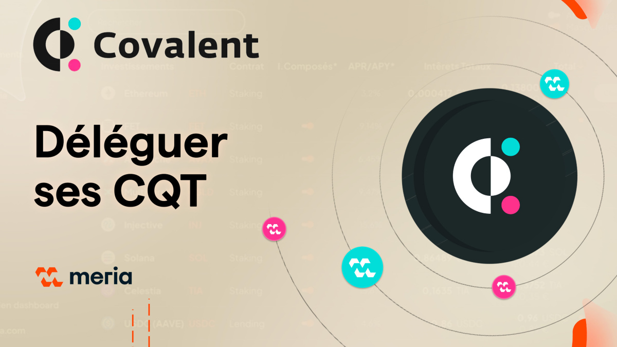Illustration Tutoriel - Déléguez vos tokens CQT depuis votre wallet Metamask