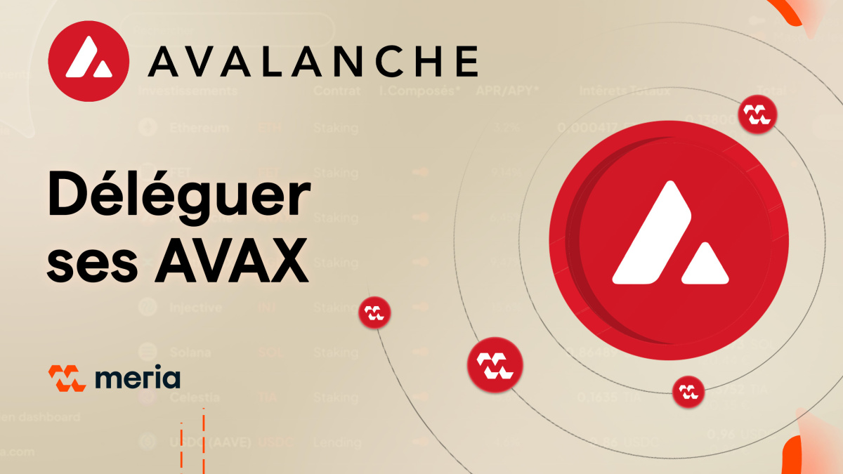 Tutoriel - Déléguez vos tokens AVAX depuis votre wallet Avalanche