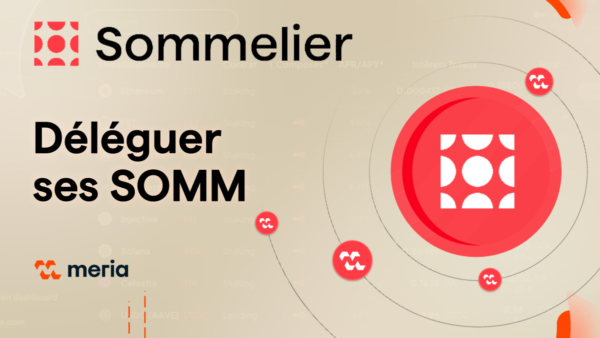 Tutoriel - Déléguez vos tokens SOMM depuis votre wallet Keplr