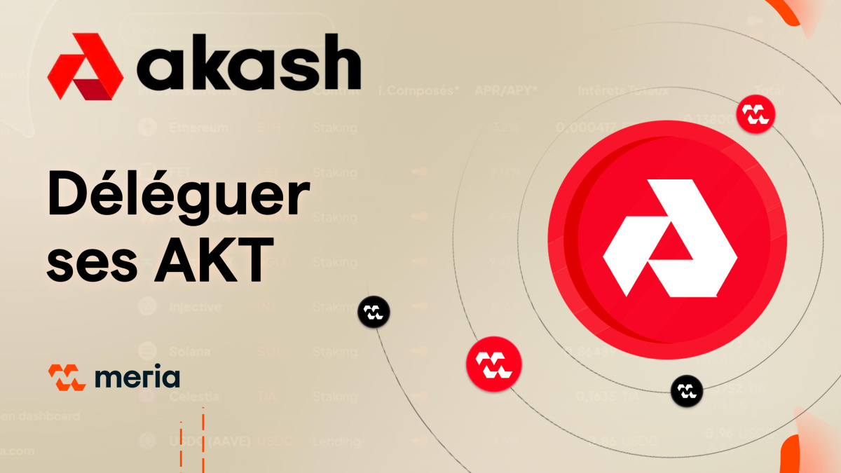 Tutoriel - Déléguez vos tokens AKT depuis votre wallet Keplr