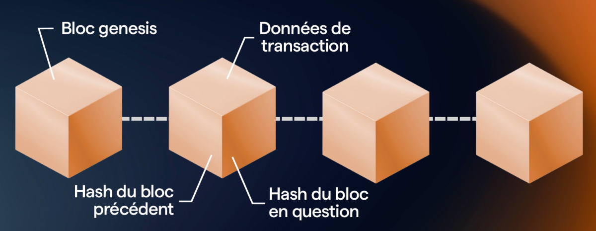 données d'un bloc bitcoin