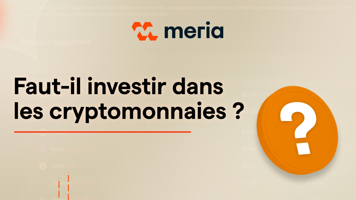 Faut-il investir dans les cryptomonnaies ?
