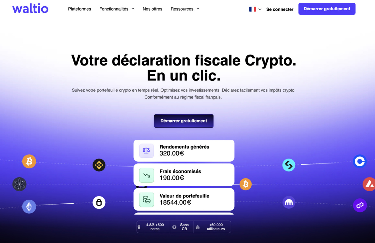 waltio déclaration crypto 2025