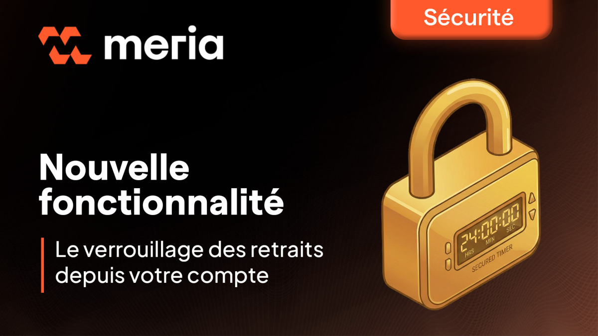Protégez votre compte crypto : Verrouillez vos retraits quand vous le souhaitez
