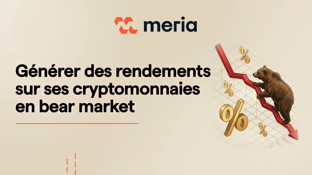 Illustration Générer des rendements sur ses cryptomonnaies en bear market | Guide complet