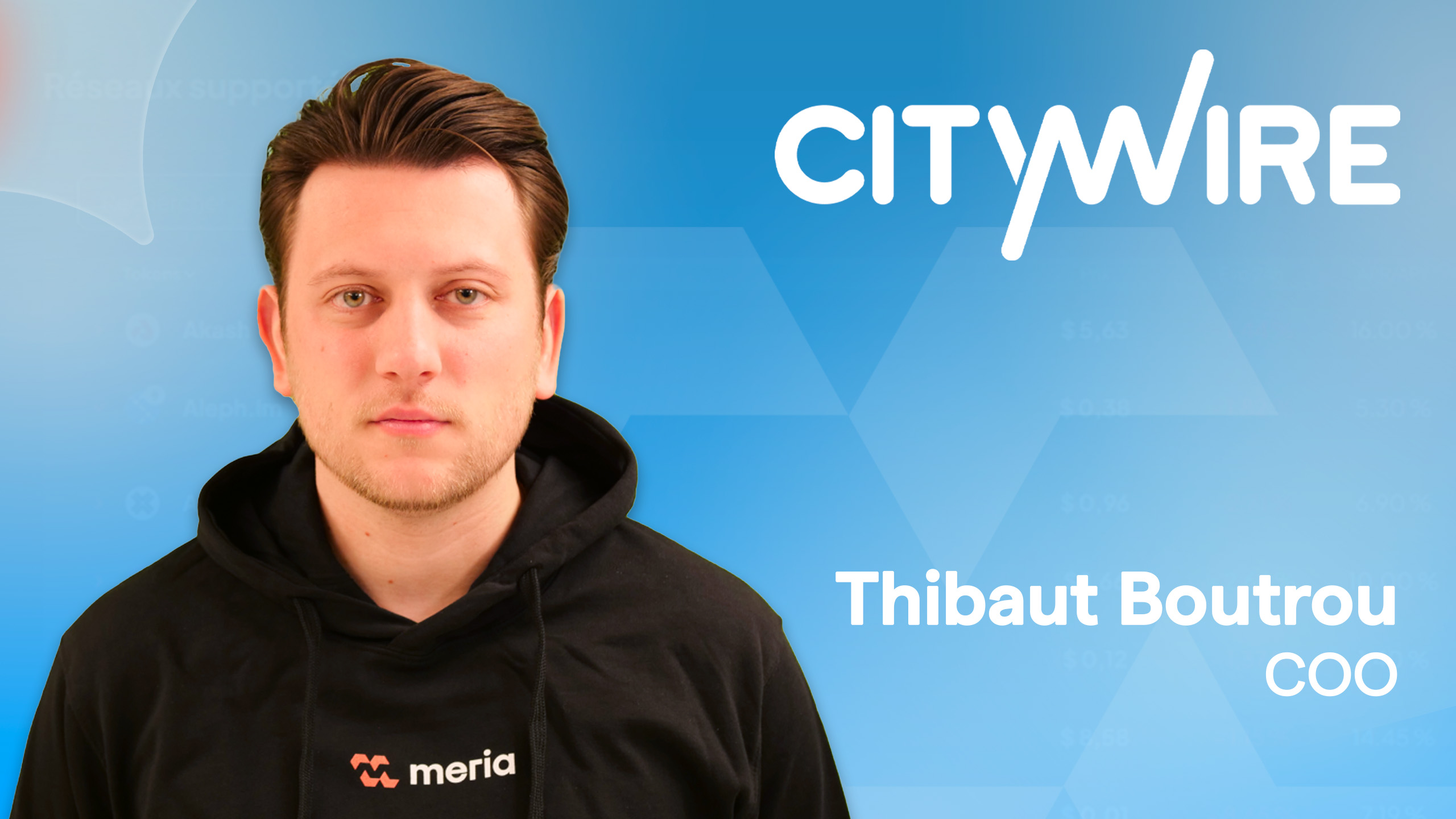Thibaut Boutrou (Meria) : «Une confiance s'est installée sur la classe d'actifs crypto»
